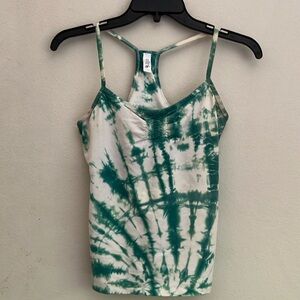 Victoria's Secret yoga tie dye racerback tank size Small